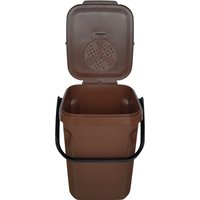 CEP Abfalleimer für Biomüll , Organic Green, , 10 Liter, braun