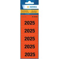 HERMA Ordner-Inhaltsschild , 2025, , 60 x 26 mm, bedruckt HERMA Ordner-Inhaltsschild , 2025, , 60 x 26 mm, bedruckt