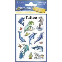 ZDesign KIDS Kinder-Tattoos , Delfine, , bunt