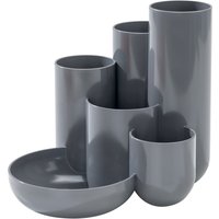 HAN Multiköcher CAMPUS, 6 Fächer, Polystyrol, dunkelgrau HAN Multiköcher CAMPUS, 6 Fächer, Polystyrol, dunkelgrau