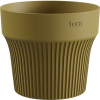 Blitec 13% Rabatt auf den Tera Übertopf Tiny 90 mm Durchmesser goldgrün