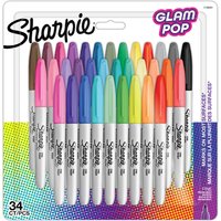 Sharpie Permanent-Marker FINE , Glam Pop, , 34er Blister