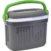 EDA Kühlbox ICEBERG, 8 Liter, grau / grün