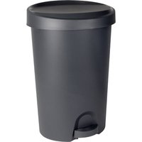 EDA Tret-Abfallbehälter Stepy, 45 Liter, PP, anthrazit