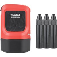 trodat Datenschutz-Rollstempel ID Protector+ - Set, rot