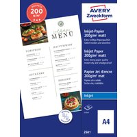 AVERY Zweckform Inkjet Papier BUSINESS, DIN A4, 200 g/qm
