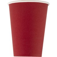 PROnappe Papp-Trinkbecher, rot, 0,2 l
