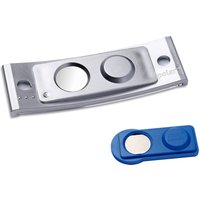 AVERY Zweckform Namensschild, 68 x 22 mm, silber, 5er Set