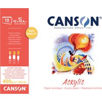 CANSON Zeichenpapierblock , Acrylic, , 420 x 594 mm, 400 g/qm