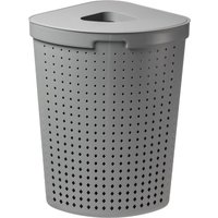 NHG Wäschesammler SEOUL, 62 Liter, eckig, grau