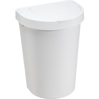 plast team Abfalleimer SEATTLE, 25 Liter, weiß