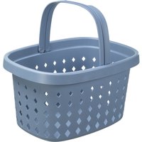 NHG Einkaufskorb SEOUL BASKET, PP, 16 Liter, blau