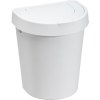 plast team Abfalleimer SEATTLE, 10 Liter, weiß