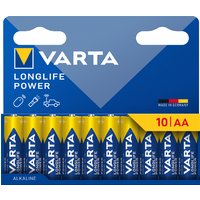 VARTA Alkaline Batterie , LONGLIFE POWER, , Mignon AA, 10er