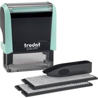 trodat Textstempel-Set Printy 4912 Typomatic, pastell-rosa