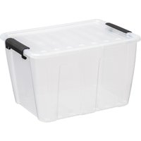 plast team Aufbewahrungsbox HOME BOX, 15 Liter, transparent
