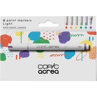 COPIC Marker acrea , Light, , 6er Set