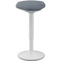 LEITZ Sitz-Steh-Hocker Ergo Active mit Komfortsitz, hellgrau