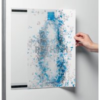 DURABLE Infohalter rPET, DIN A3, magnethaftend, transparent