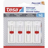 tesa Powerstrips Klebenagel für Tapete und Putz, 1,0 kg