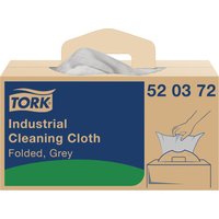 TORK Industrie-Reinigungstücher, 415 x 355 mm, grau