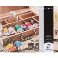 ROYAL TALENS Van Gogh Holzkoffer-Set Ölfarben Basic
