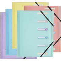EXACOMPTA Ordnungsmappe Chromaline, A4, 6 Fächer, sortiert