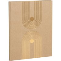 EXACOMPTA Gästebuch Graphik, 220 x 270 mm, kraft
