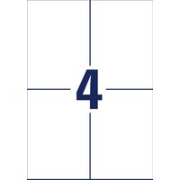 AVERY Zweckform Versand-Etiketten, 105 x 148 mm, weiß