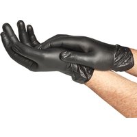 Spontex Vinyl-Handschuh Extra Black, Größe L, schwarz