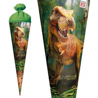 ROTH Schultüte , T-Rex Welt, , rund, 700 mm, mit Effekt