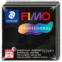 FIMO PROFESSIONAL Modelliermasse, ofenhärtend, 57 g, schwarz