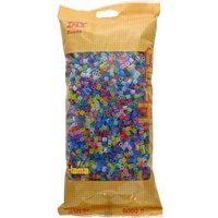 HAMA Bügelperlen midi , Glittermix, , 6.000er Beutel