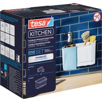 tesa KITCHEN Spülbecken Organizer, weiß