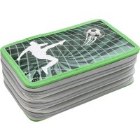 EBERHARD FABER Schüleretui Triple Decker Fußball, 36-teilig