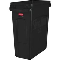 Rubbermaid Abfallbehälter Slim Jim mit Lüftungskanälen