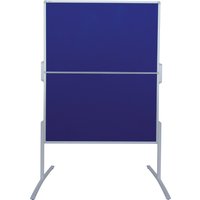 FRANKEN Moderationstafel PRO, klappbar, Filz blau