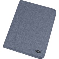 WEDO Ringbuchmappe , DENIM, A4, aus Polyester, blaumeliert