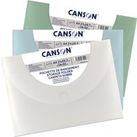 CANSON Zeichnungsmappe, 340 x 470 mm, helle Farben