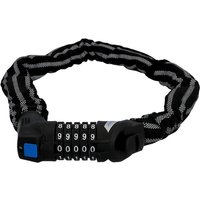 FISCHER Ketten-Fahrradschloss Reflex Zahlen, Länge: 800 mm