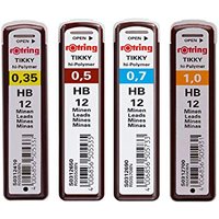 rotring Druckbleistift-Minen Tikky 0,7 mm, Härtegrad: HB