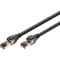 DIGITUS Patchkabel, Kat. 8.1, S/FTP, 5,0 m, schwarz