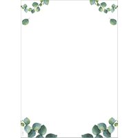 sigel Design-Papier , Eucalyptus, , DIN A4, 90 g/qm, 2-spaltig