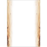 sigel Design-Papier , Oak, , DIN A4, 90 g/qm, 2-spaltig