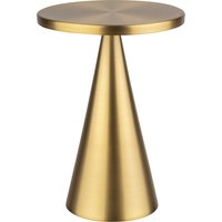APS Akku LED-Tischleuchte CONE, gold