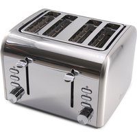 Little balance 4-Scheiben-Toaster Premiuum Inox, Edelstahl