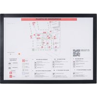 Bi-Office Magnetrahmen, A3, schwarz