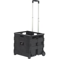 kangaro Klapp-Transportkarre mit Klappbox, Tragkraft: 35 kg