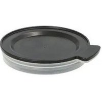 PAPSTAR Circulware Deckel für Mehrweg-Trinkbecher, schwarz