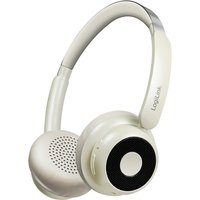 LogiLink BT 6.0 Headset AuraSolo, bluetoothfähig, beige